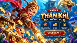 MOMO88 Monkey King Fishing trò bắn cá với King Monkey và giao diện trò chơi